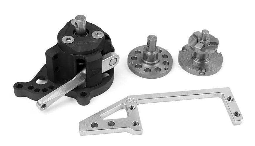 Vanquish VPS01350 Hurtz Dig V2 Black Axial 3-Gear Transmissions SCX10 / II AX10 for fpv drones