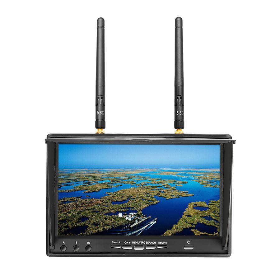 Eachine 5.8GHz 40CH 7 Inch FPV Monitor with DVR for fpv drones 1