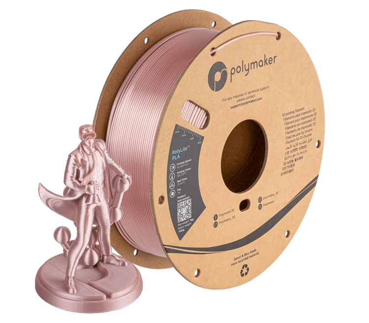 PolyMaker PolyLite PLA 1.75mm Silk Filament 1kg for fpv drones 5