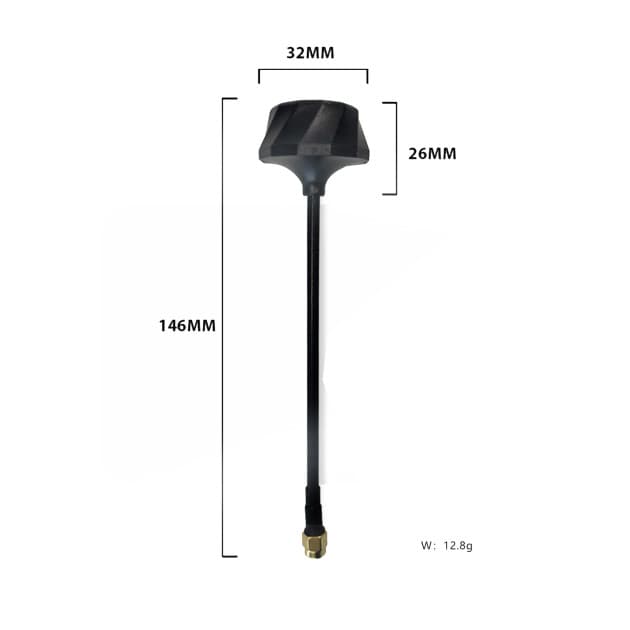 Maple Wireless Omni 4.85-6.3G - 147mm RHCP/LHCP SMA antenna for FPV drones for fpv drones 1