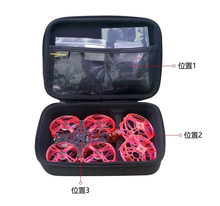 FPVracer Micro Drone Carry Bag for fpv drones 8