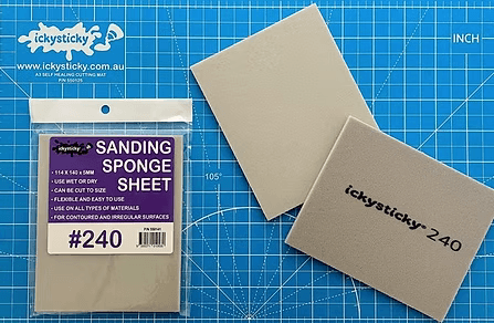 Icky Sticky SANDING SPONGE SHEET ASSORTED GRITS for fpv drones 1