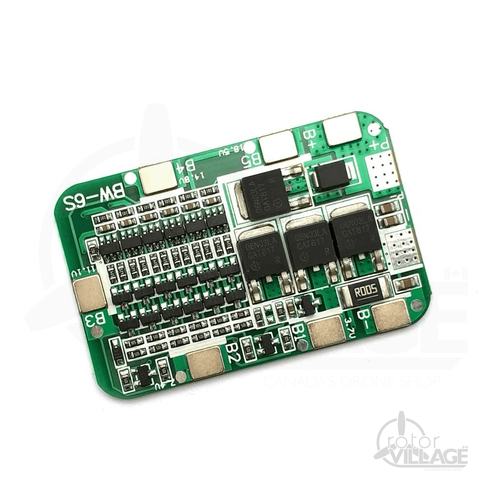 Li-ion Charger PCB BMS Protection Board - 6S 15A  for fpv drones