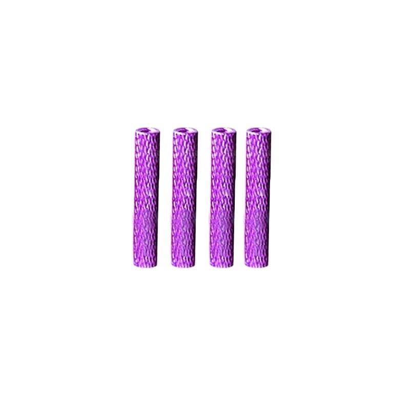 M3 Aluminium Standoffs (4 stuks) - GEKARTELD - 35mm - PAARS for fpv drones