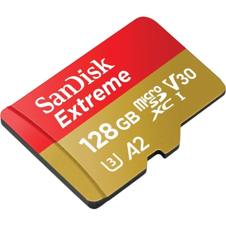 SanDisk 128GB Extreme microSDXC UHS-I Card SDSQXAA-128G-GN6MN for fpv drones 1