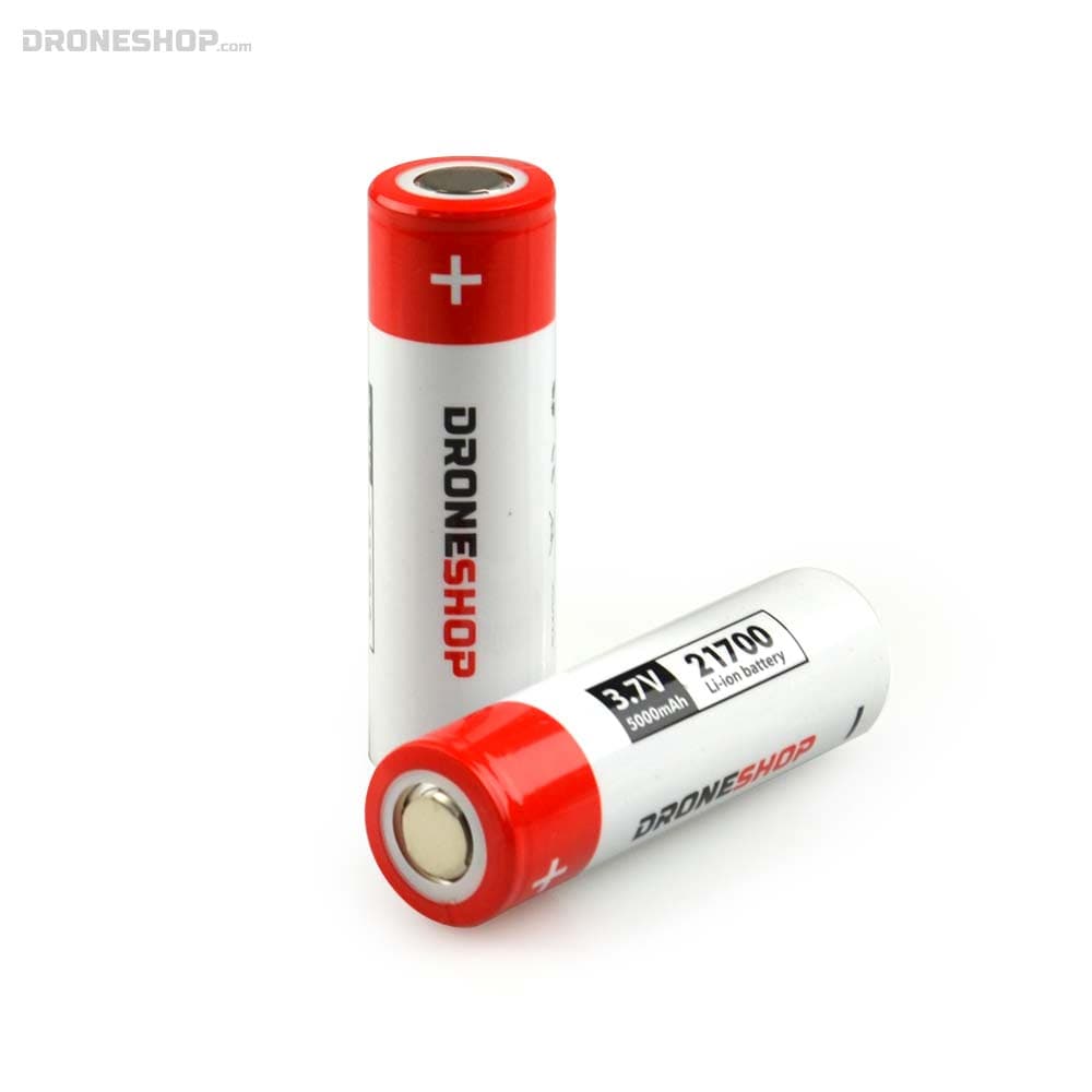 21700 5000mAh Batterij - 2 STUKS + CASE for fpv drones