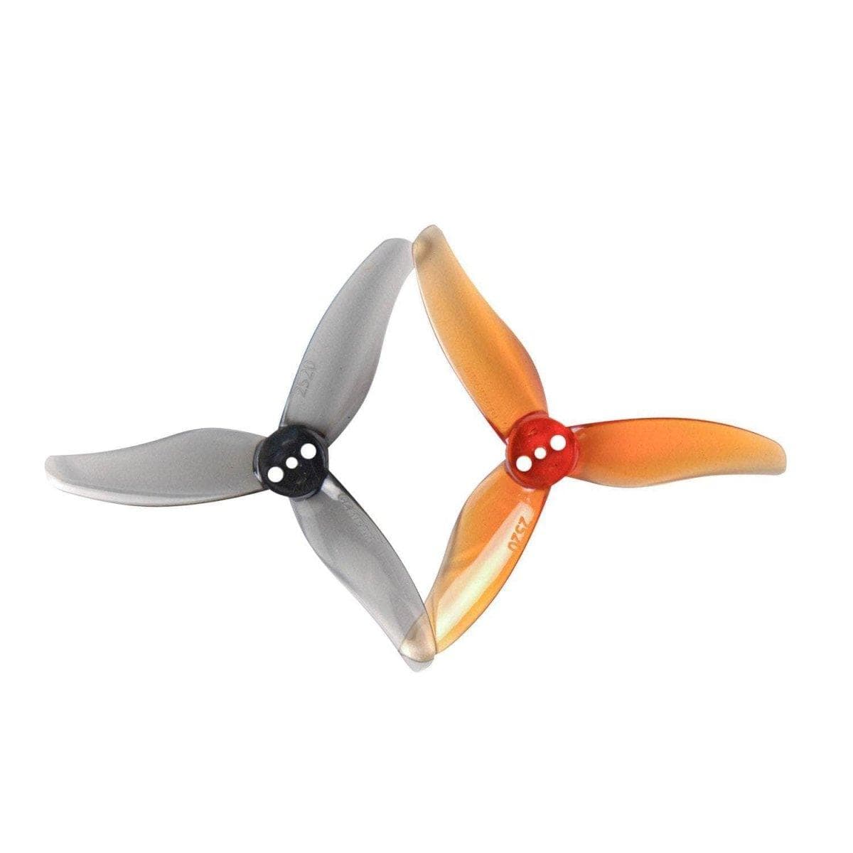 Gemfan Hurricane 2520-3 / 2.5" Tri-Blade Toothpick Props (8 Pack) - Choose Color for fpv drones 2