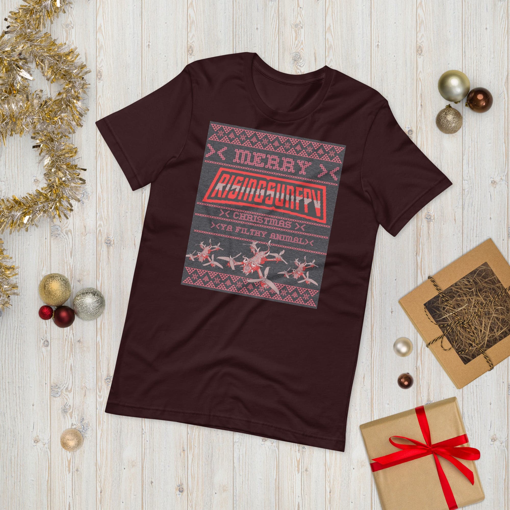 YA FILTHY ANIMAL XMAS T-SHIRT for fpv drones 2