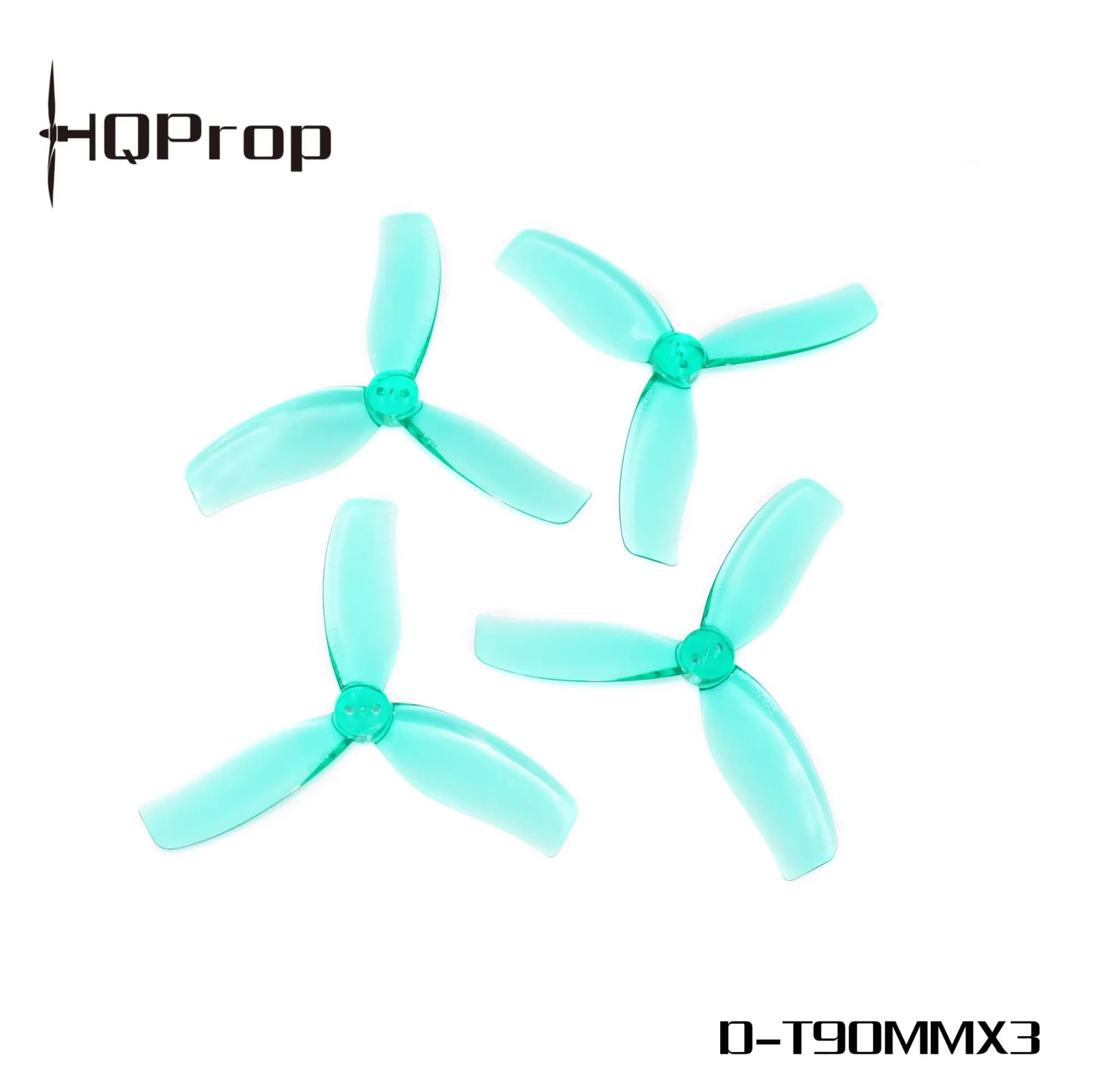HQProp Duct T90MMX3 for Cinewhoop (2CW + 2CCW) Polycarbonate for fpv drones 4