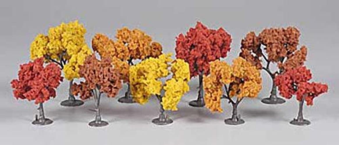 Woodland Scenics TR1540 N/HO Assembled Tree Fall Mix 3" Train Scenery for fpv drones