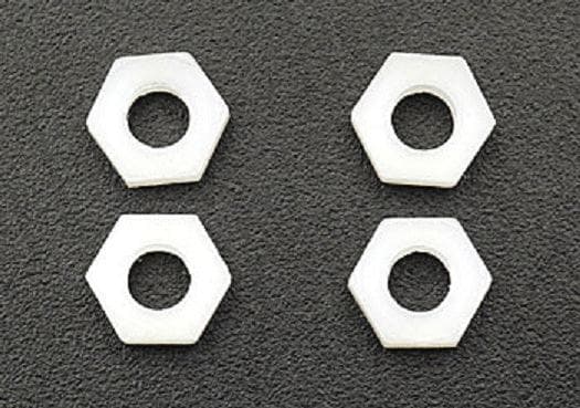 Traxxas 2447 4mm Nylon Wheel Nut Set (4) Bandit for fpv drones