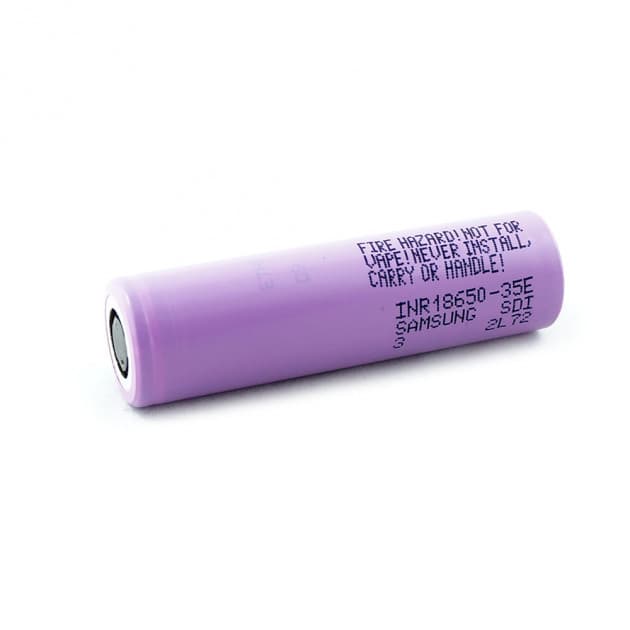 Samsung INR18650-35E 3400mAh 8A - Reclaimed Liion Cell for fpv drones 1