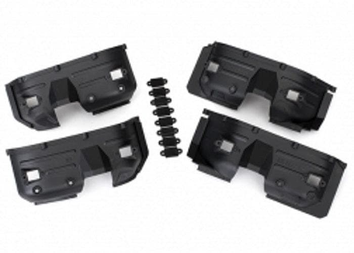 Traxxas 8018 Inner Fenders Front & Rear w/Rock Light Covers TRX-4 for fpv drones