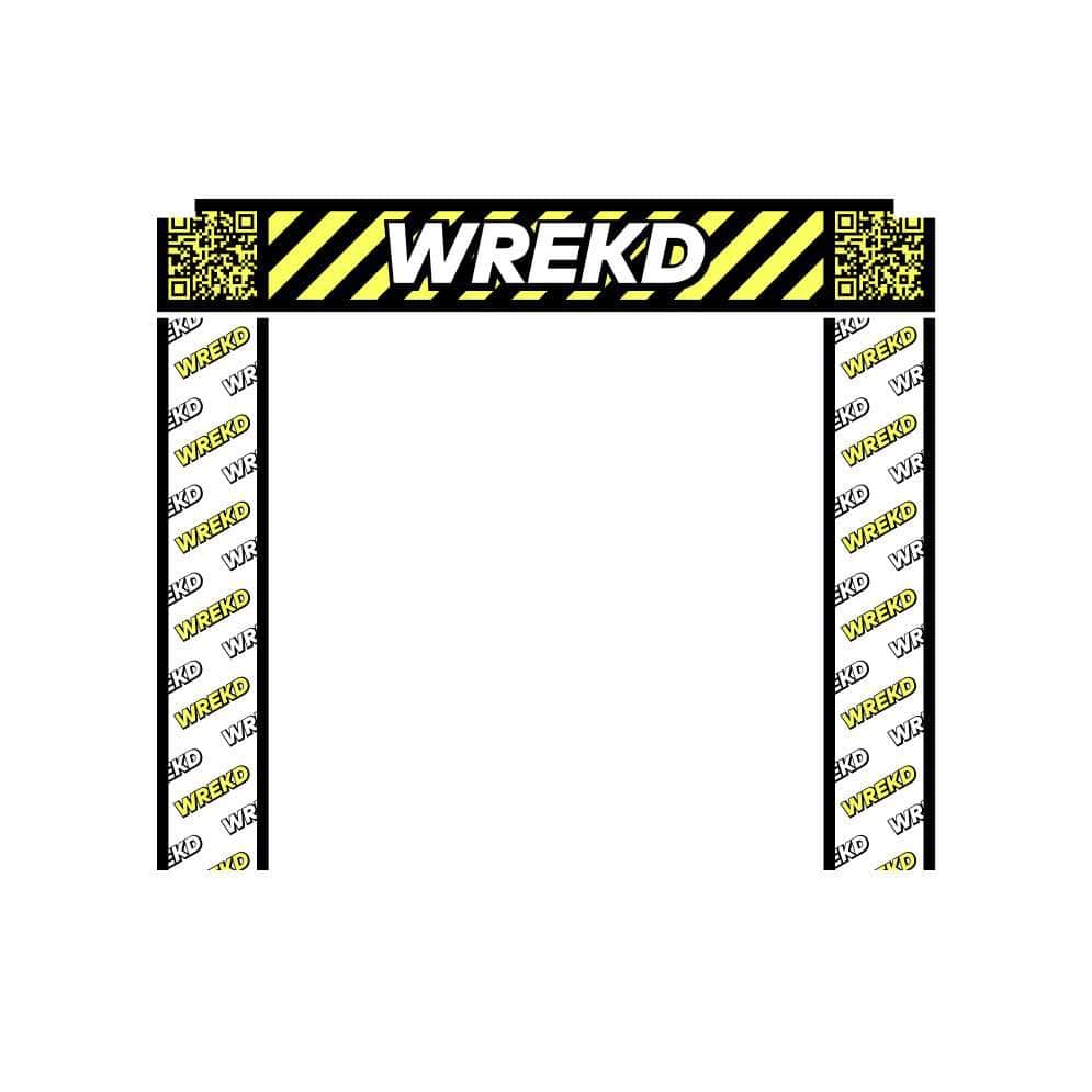 WREKD 5' x 5' Racing Gate Fabric (No poles) for fpv drones