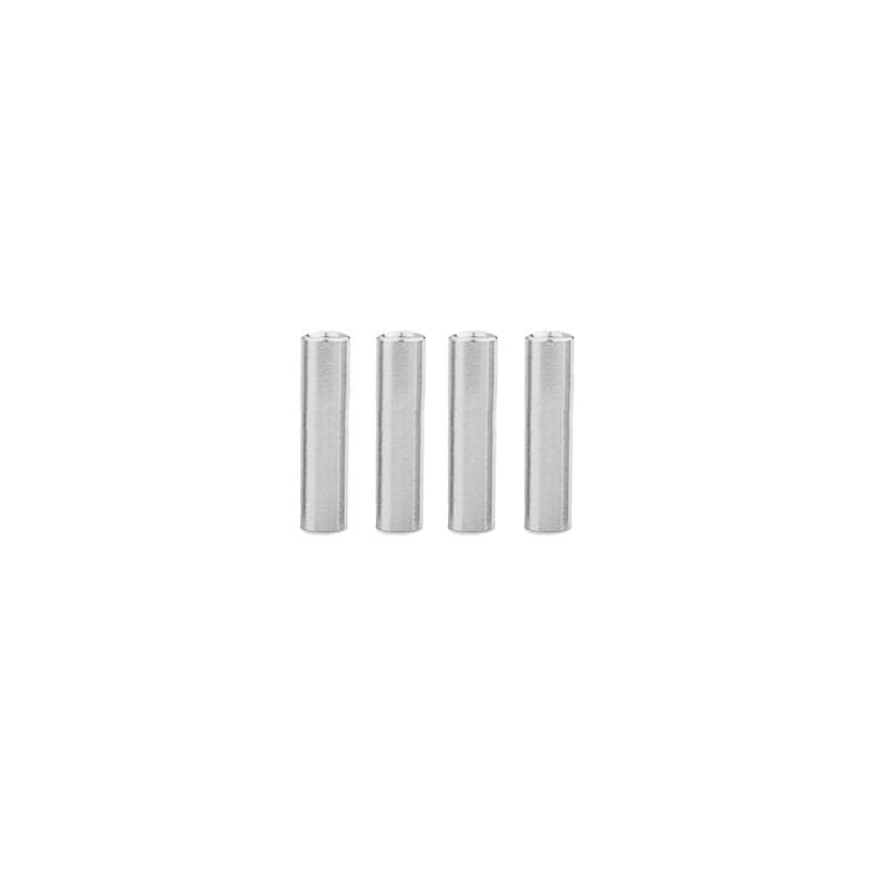 M3 Aluminium Standoffs (4 stuks) - ROND - 25mm - ZILVER for fpv drones