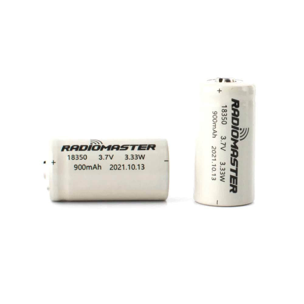 RadioMaster 3.7V 900mAh 18350 Li-Ion Battery for Zorro 2 Pack for fpv drones 1