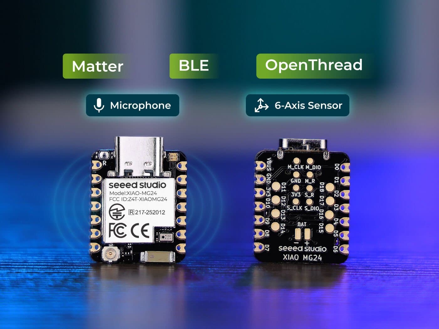 XIAO MG24 Sense Ultra-low-power Wireless Development Board for fpv drones 6