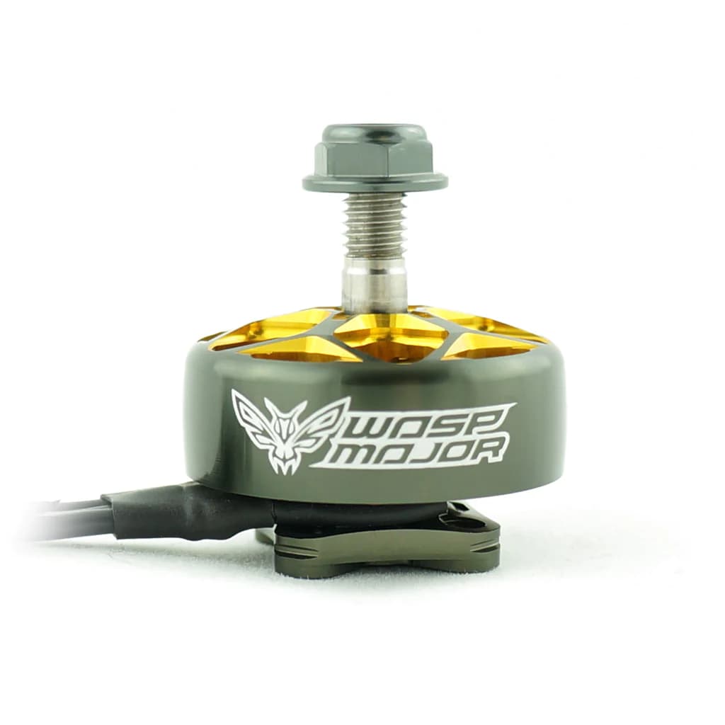 RCinpower Wasp Major 22.6-6.5 1860Kv Motor Bell Replacement Gunmetal/Green