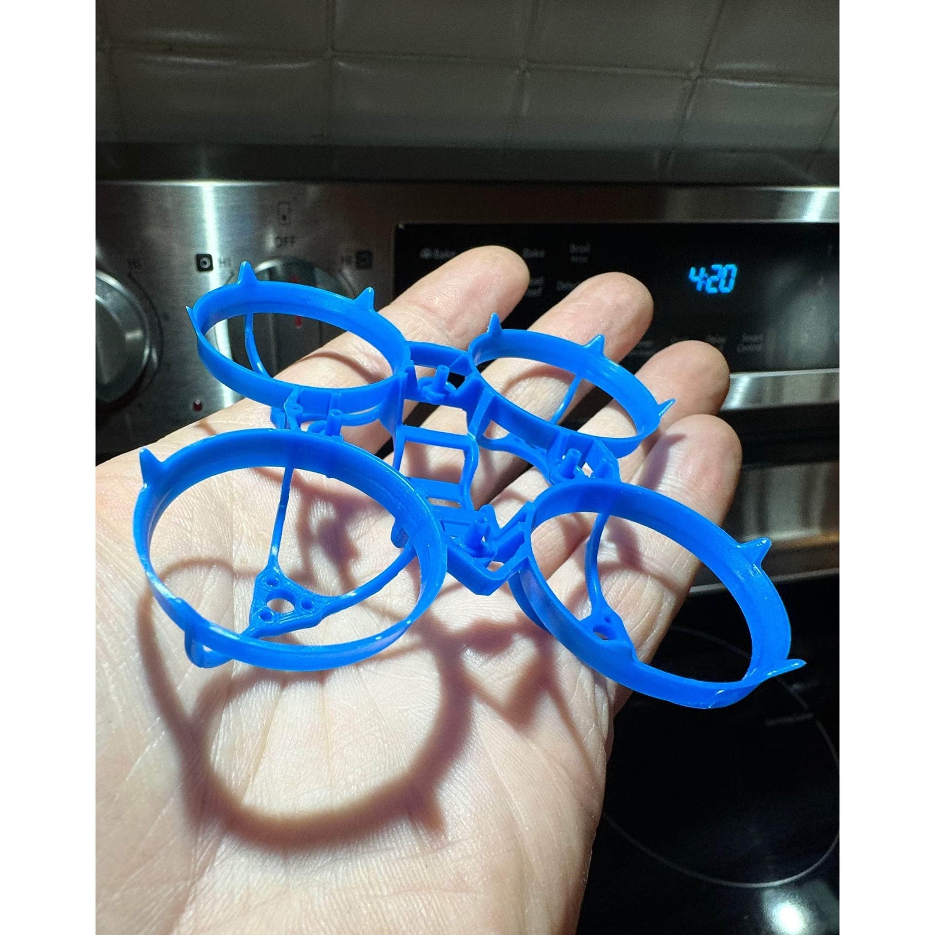 weBLEEDfpv x Fractal Engineering The Crown FPV 65mm Whoop Frame for fpv drones 4