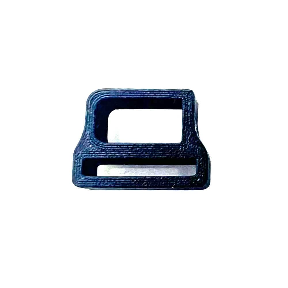 XT60 LiPo Strap Mount - ZWART for fpv drones