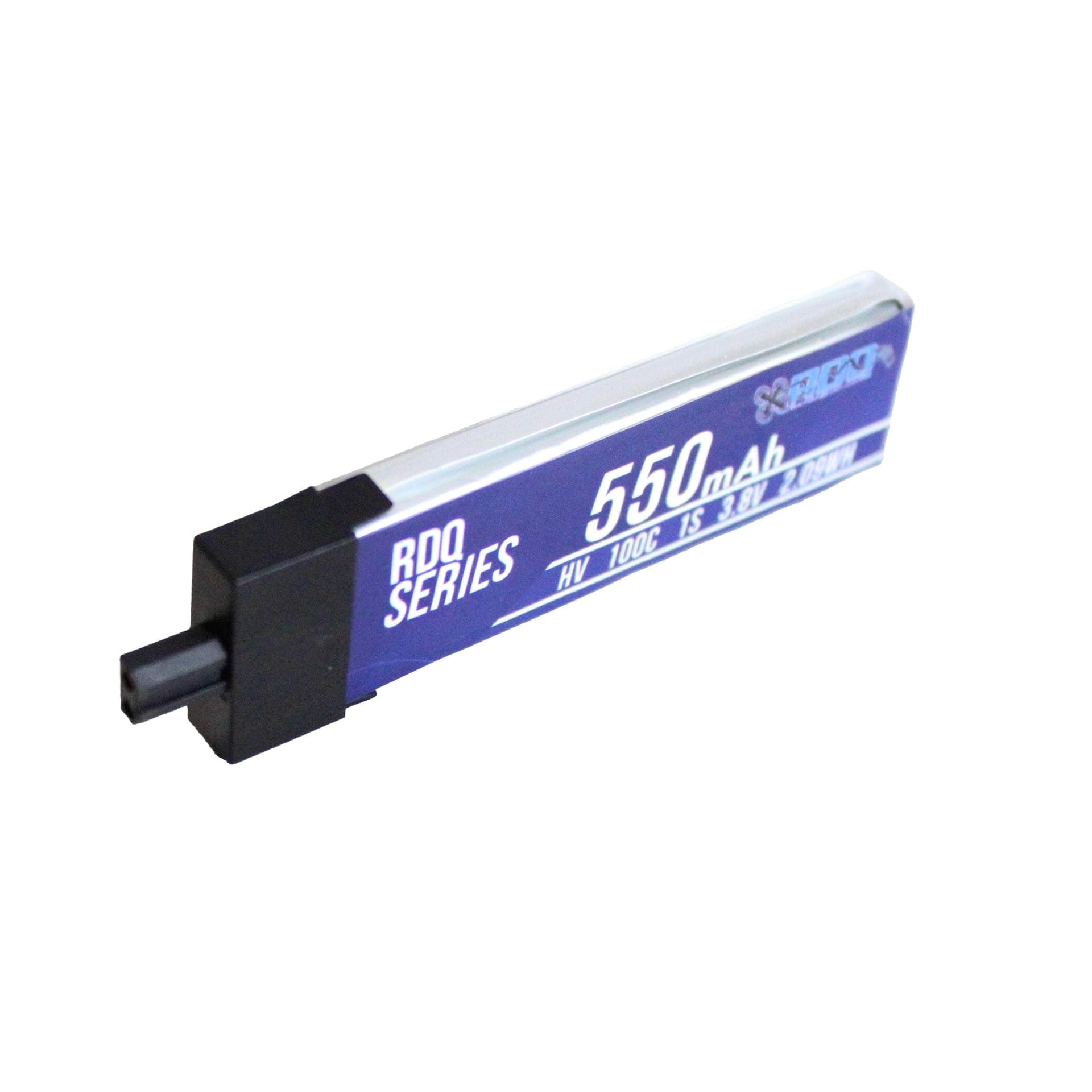 RDQ Series 3.8V 1S 550mAh 100C LiHV Whoop/Micro Battery - Plastic Head GNB27 for fpv drones 2