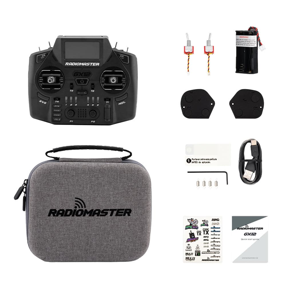 RadioMaster GX12 Dual-Band Gemini-X Radio Controller (M2) for fpv drones 7