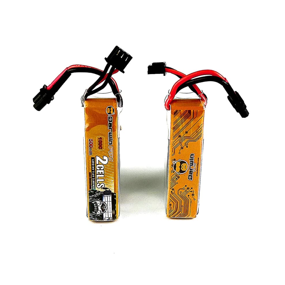 DarwinFPV 2s 500mAh 7.6V 100C Lipo Battery for fpv drones 5