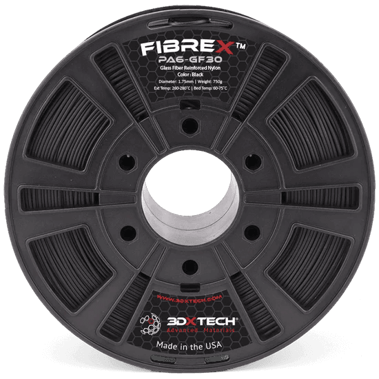3DXTech FibreX™ Nylon PA6+GF30 1.75mm Filament 750g