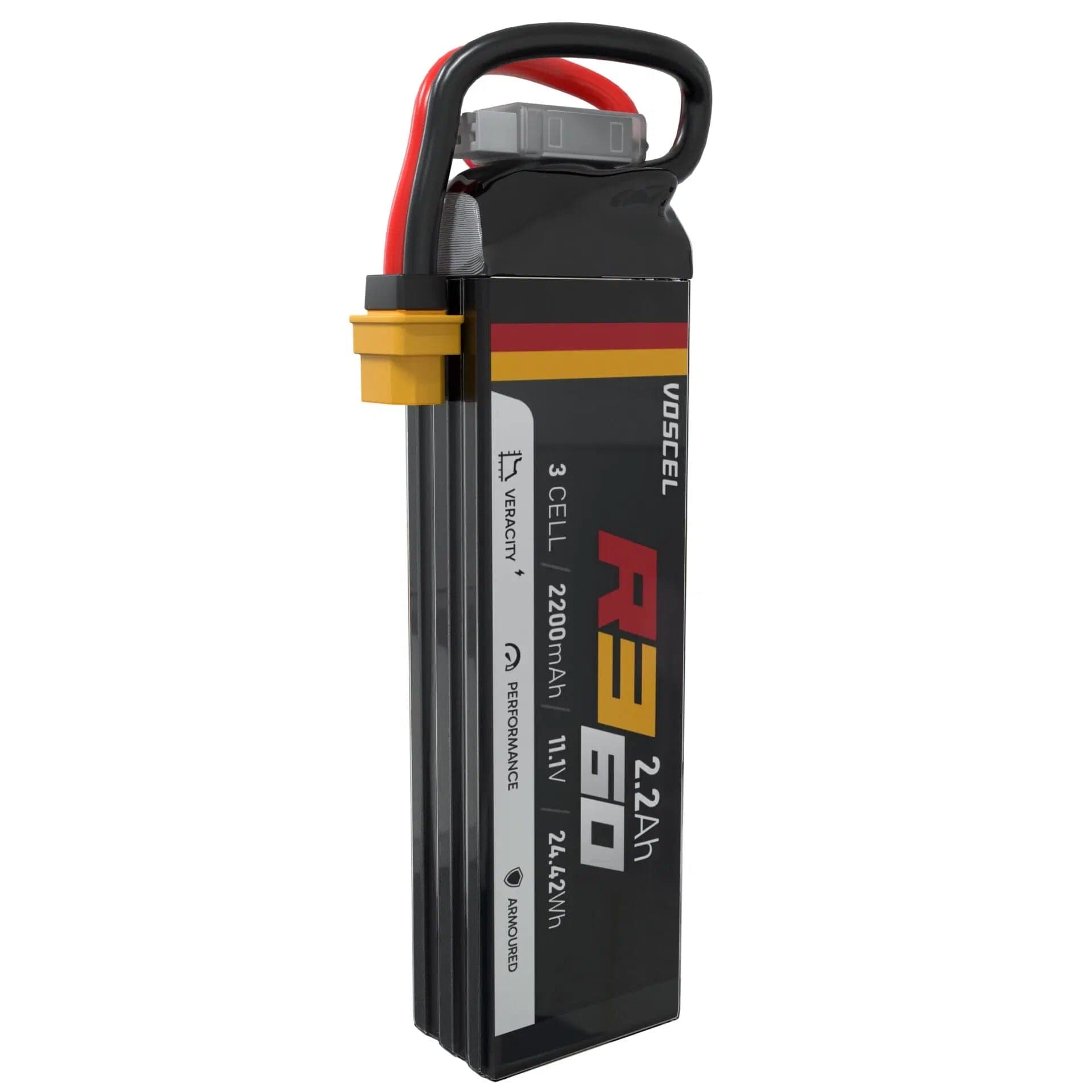 Voscel R360 2200mAh 3S 60C 11.1V 24.42Wh Battery with XT60 for fpv drones