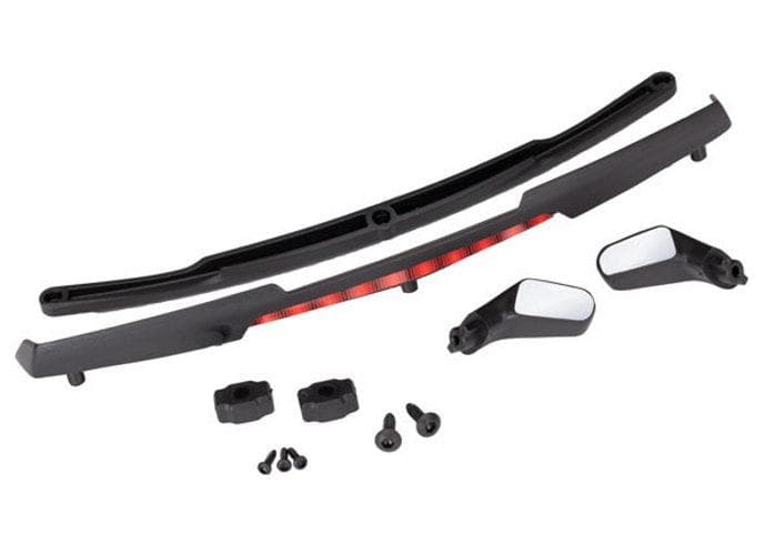 Traxxas 8388 Mirrors Side Black (Left & Right)/ Mirror Retainers For #TRA8386 for fpv drones