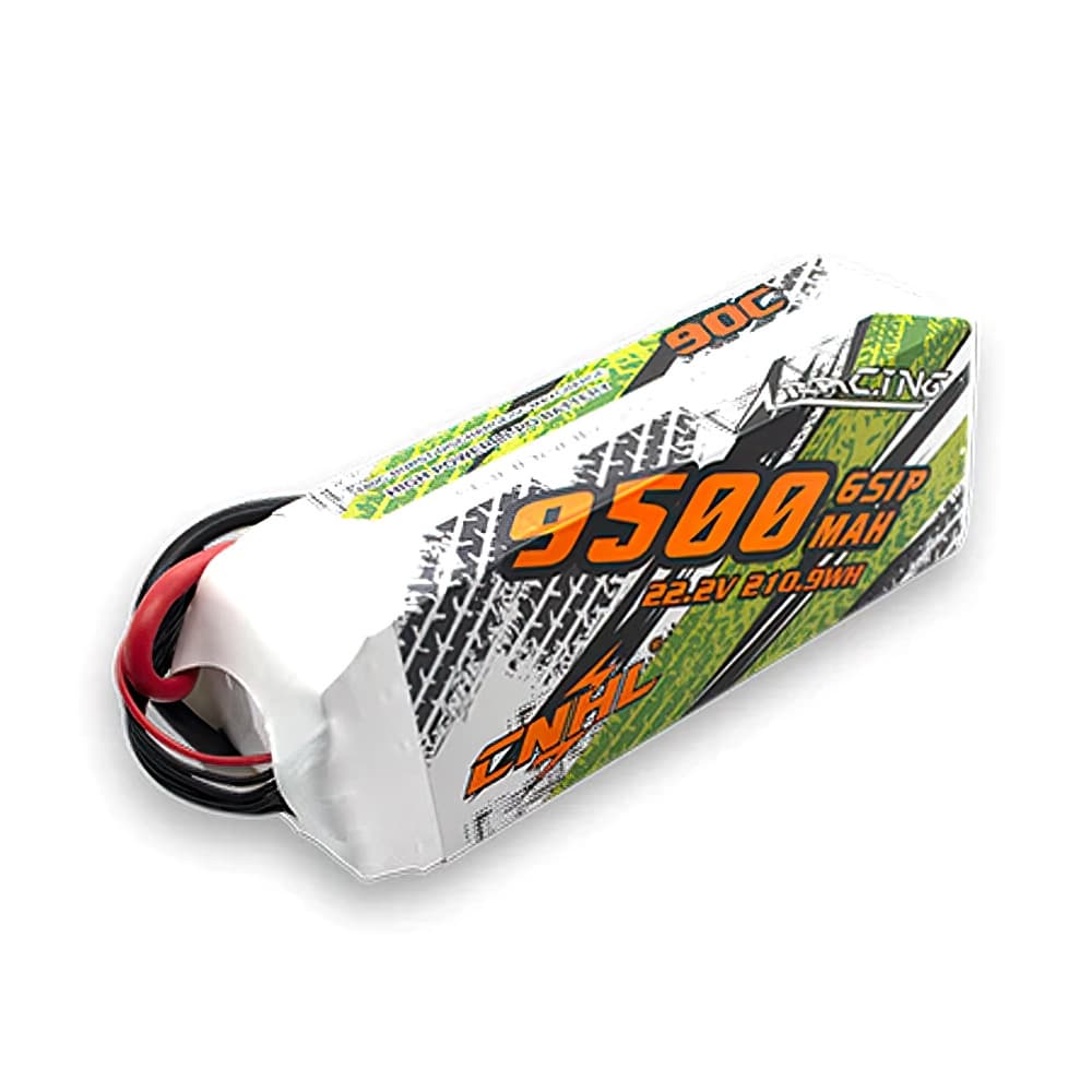 CNHL 9500mAh 6S 90C 22.2V LiPo Battery - EC5 - 3.5 for fpv drones 2