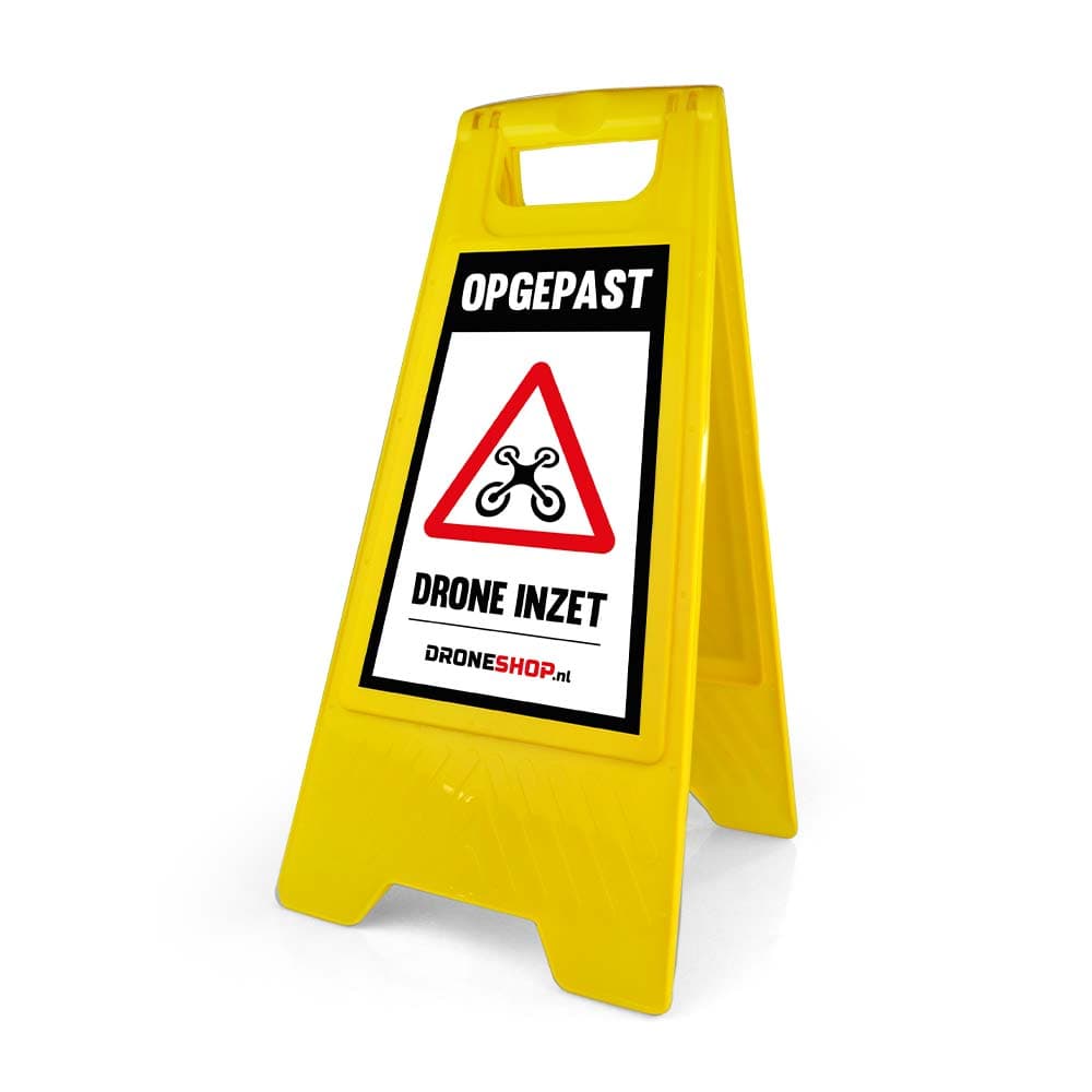 Warning Sign - Standard - Custom Logo (vanaf 5 stuks) for fpv drones 4