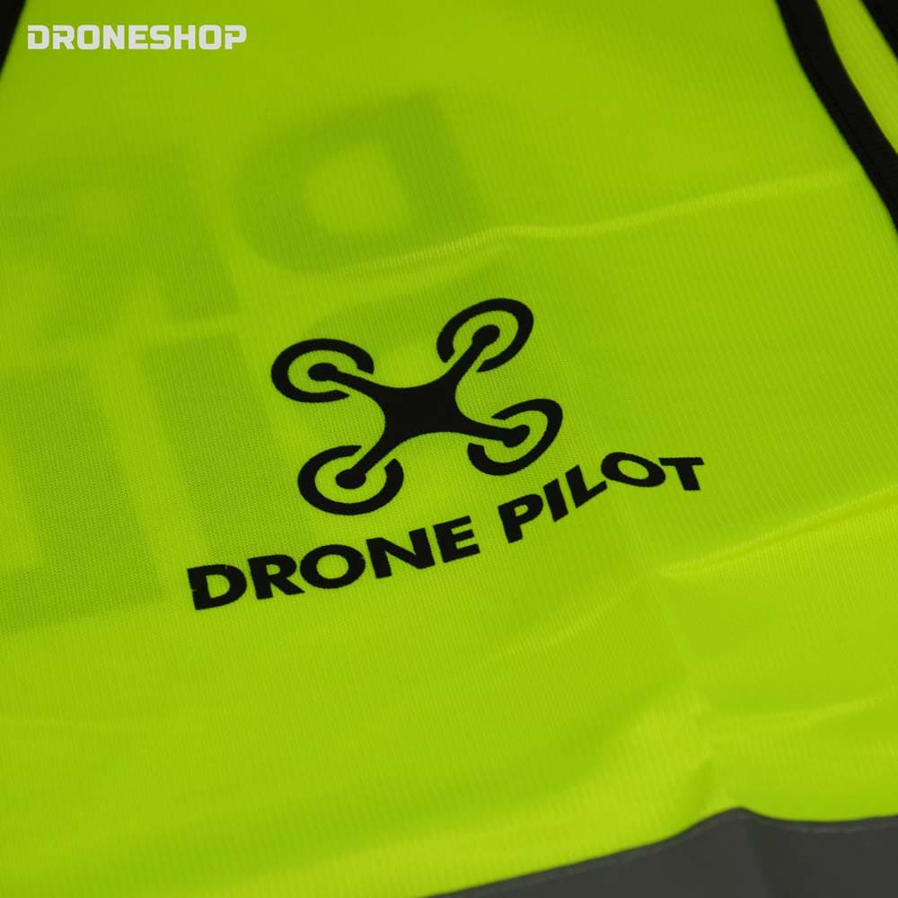 Veiligheidshesje - Drone Pilot - GEEL - Maat S/M for fpv drones 3