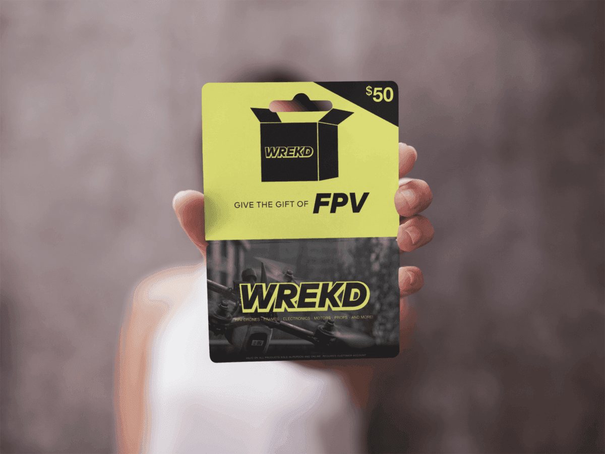 WREKD® Digital Gift Card - Choose Amount for fpv drones 2