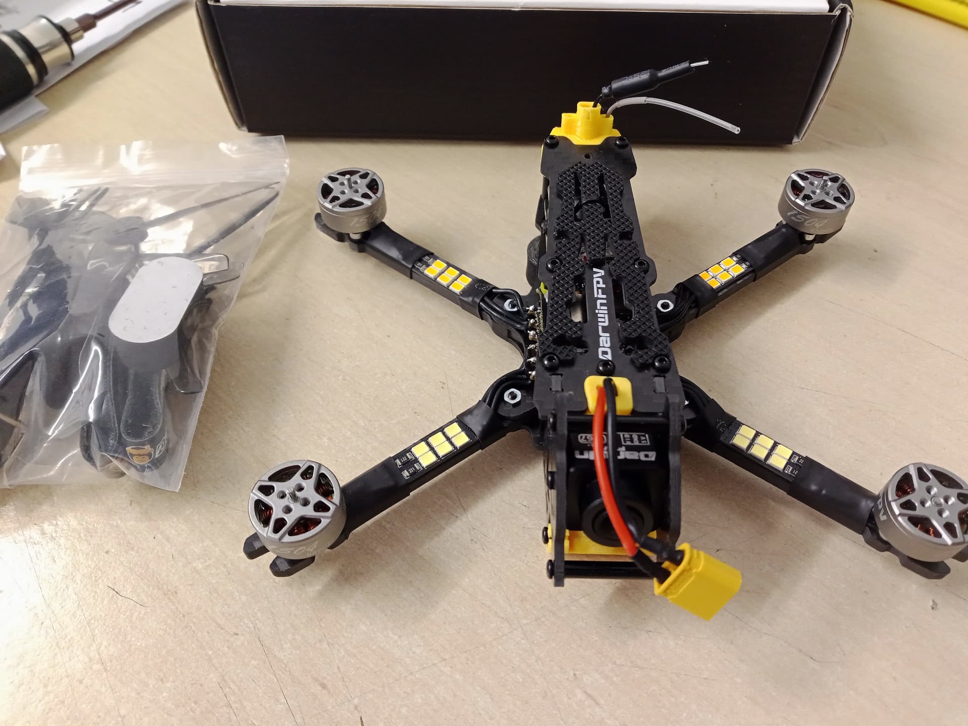 DarwinFPV Baby Ape II 3.5" Analog Freestyle Drone (Broken Motor Shaft Edition)