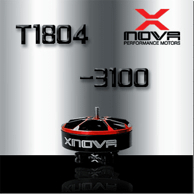 XNova T1804 FPV Racing Series Motor - 3100KV - 1Pc. for fpv drones