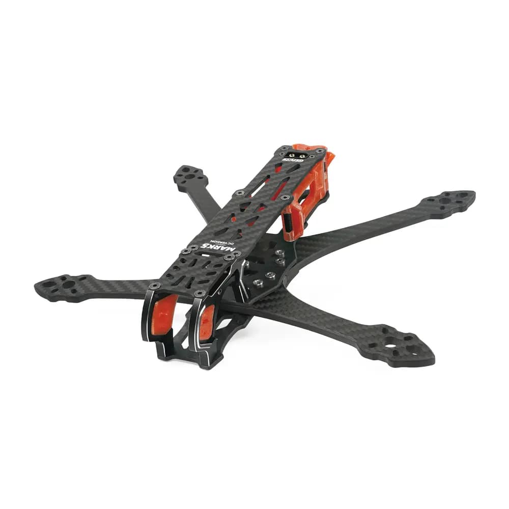 GEPRC Mark5 Standard DC O3 Frame - Coral Orange - 4 - Orange for fpv drones 1