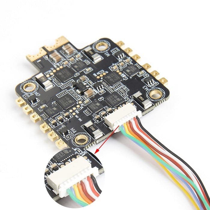 8pin JST-SH 4-in-1 ESC to FC Cable (6cm) for fpv drones 3