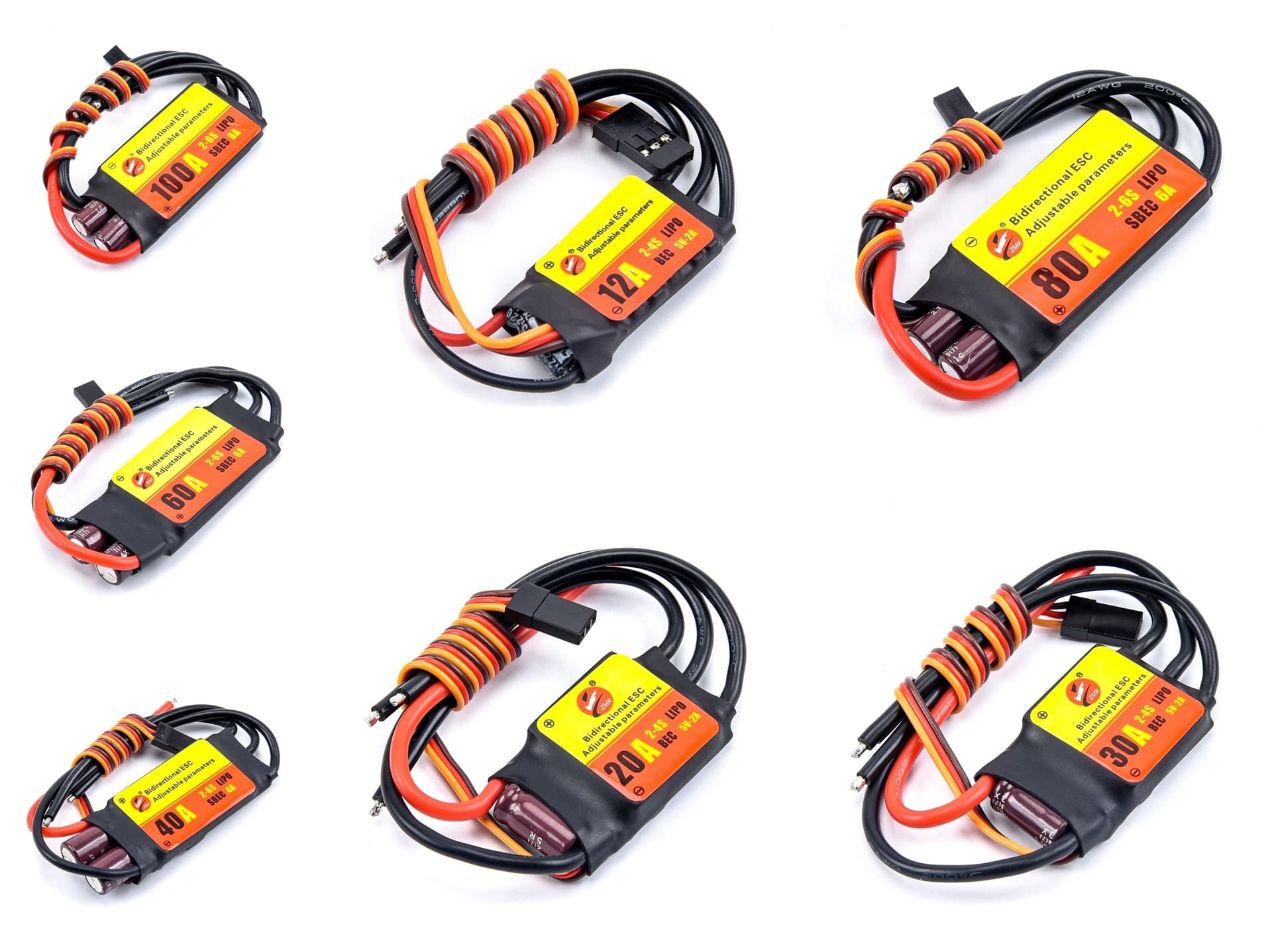 ZMR Bidrectional BLHeli_S ESC for fpv drones 1