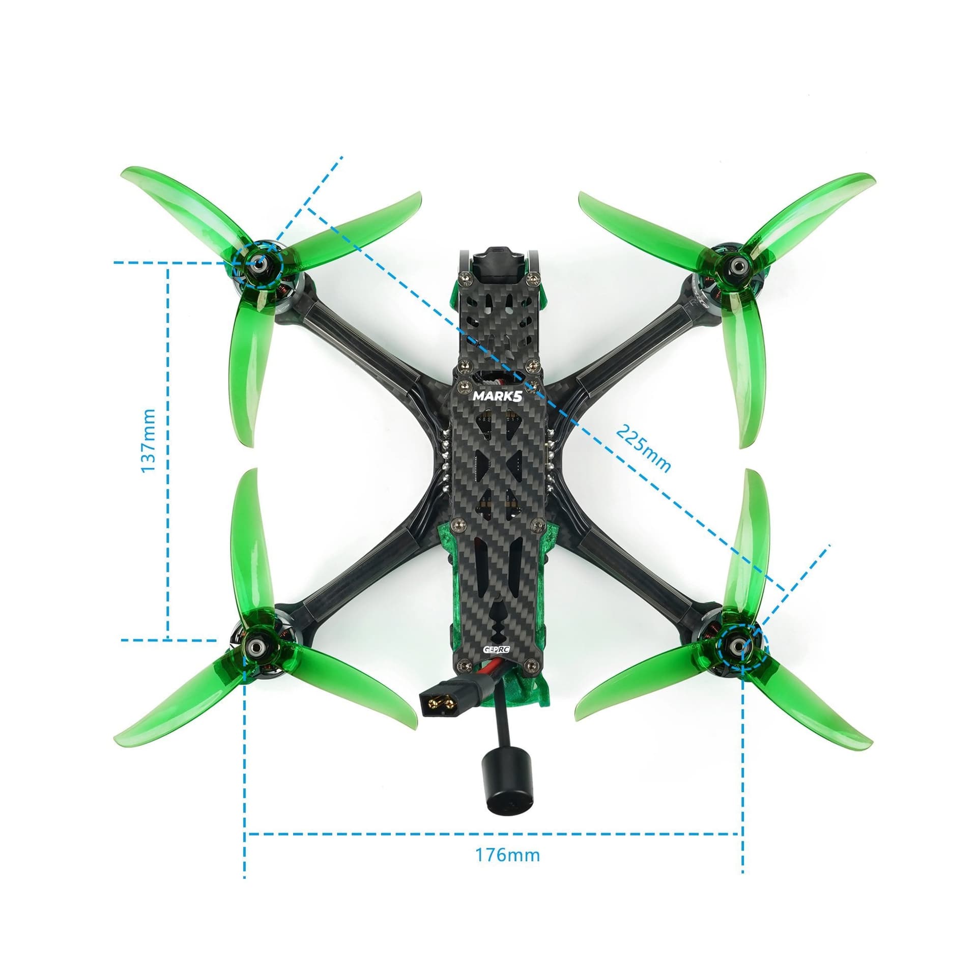 GEPRC MARK5 HD O3 ELRS Freestyle FPV Drone for fpv drones 6