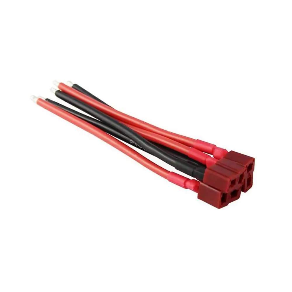 Deans 14AWG LiPo Pigtail - Female (3Pcs) - 2 for fpv drones 1