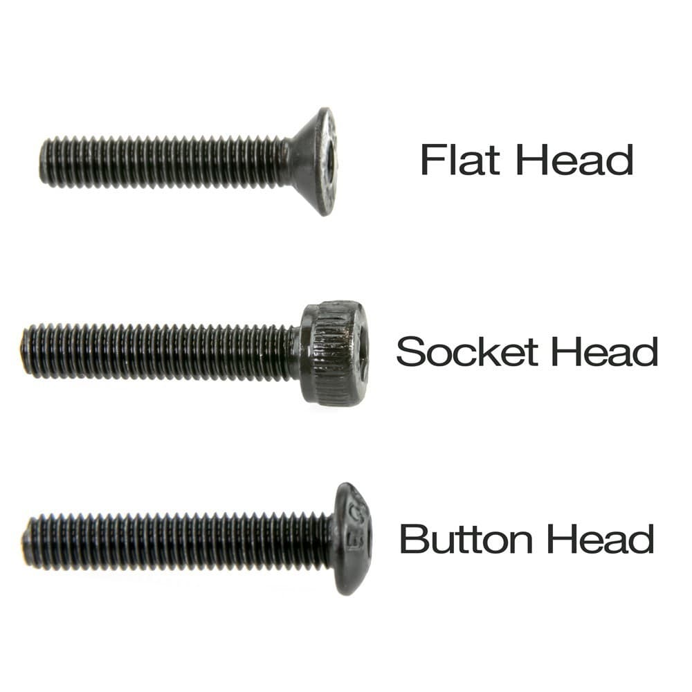 Set Of High Grade Steel Screws - Button Head (Pick Your Size) - 20pcs for fpv drones 1