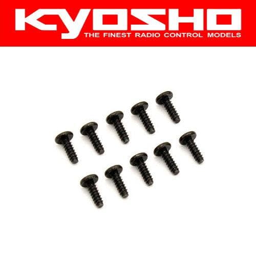 Kyosho 1-S02010TP TP Bind Screw (M2.0x10/10pcs) for fpv drones