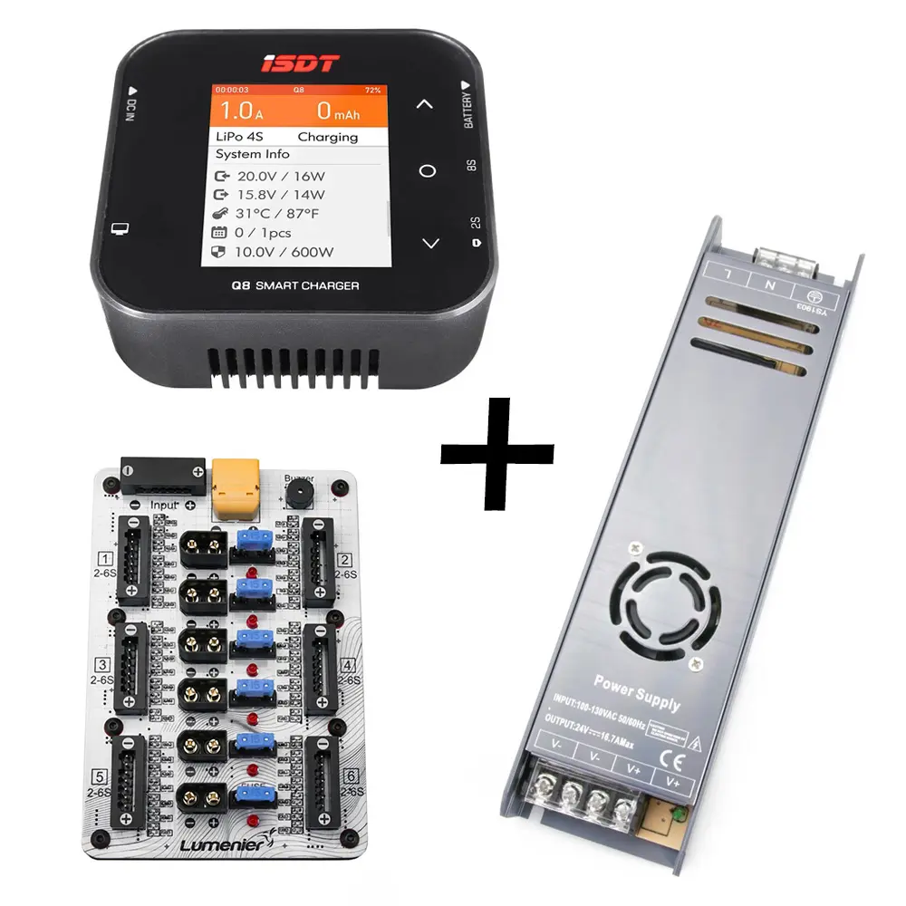 Ultimate Battery Charger + Power Supply Bundle for fpv drones