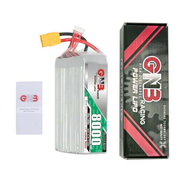 GNB 8000mAh 6S 70C XT90 LiPo battery for drones for fpv drones 4