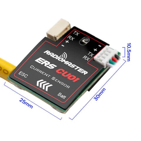 RadioMaster ERS-CU01 Real Time Current Sensor for ELRS PWM Receivers for fpv drones 8