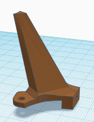 Sendstorm Lite Rear fin only v1.1 for fpv drones