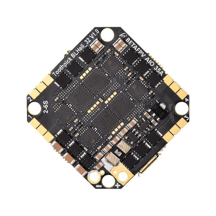 BetaFPV Toothpick F4 2-6S 35A All-in-One Flight Controller for fpv drones 4