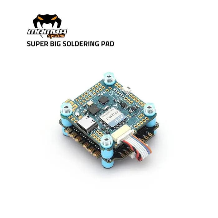 Diatone MAMBA Stack App F722 MK1 + F50_BL32 Dshot1200 50A ESC for fpv drones 4