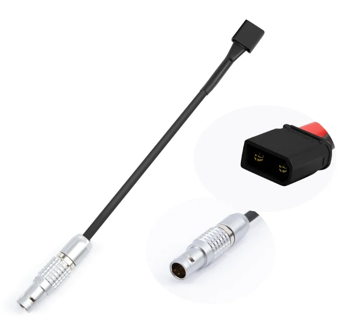 XT30U-Male to Z CAM E2 Power Cable 150mm for fpv drones